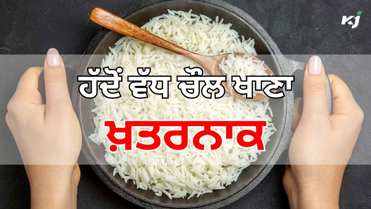 ਹੱਦੋਂ ਵੱਧ ਚੌਲ ਖਾਣਾ ਹੋ ਸਕਦਾ ਹੈ Dangerous Eating too much rice can be
