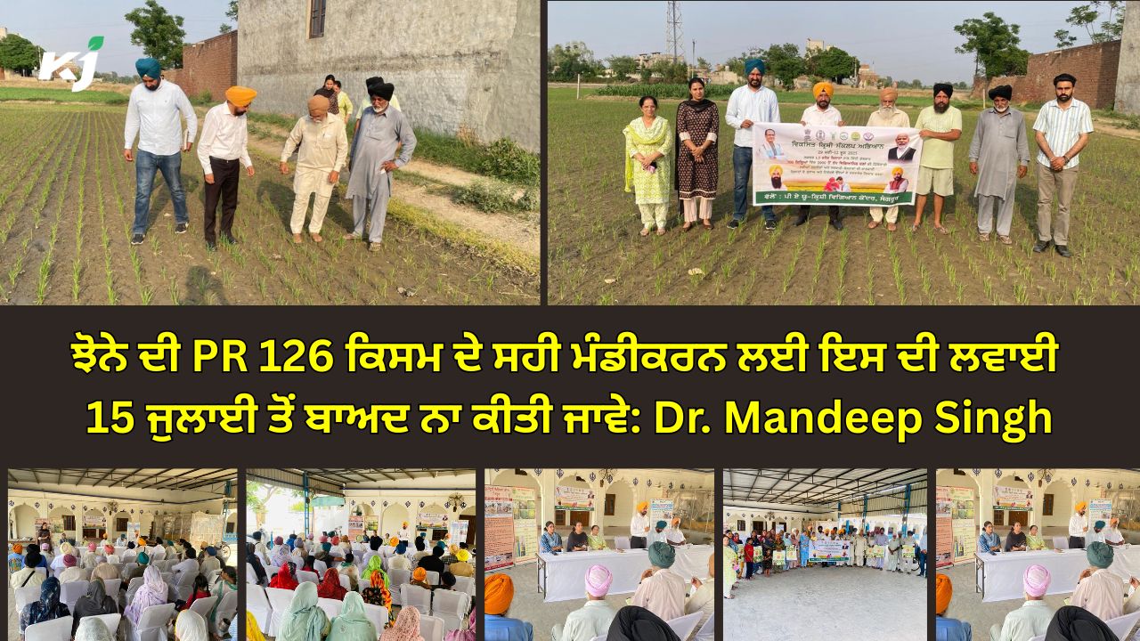 ਸੰਗਰੂਰ ਦੇ ਪਿੰਡ ਗੱਗੜਪੁਰ ਵਿਖੇ ਕਿਸਾਨ ਸਿਖਲਾਈ ਕੈਂਪ ਦਾ ਆਯੋਜਨ ਸੰਗਰੂਰ ਦੇ ਪਿੰਡ ਗੱਗੜਪੁਰ ਵਿਖੇ ਕਿਸਾਨ ਸਿਖਲਾਈ ਕੈਂਪ ਦਾ ਆਯੋਜਨ