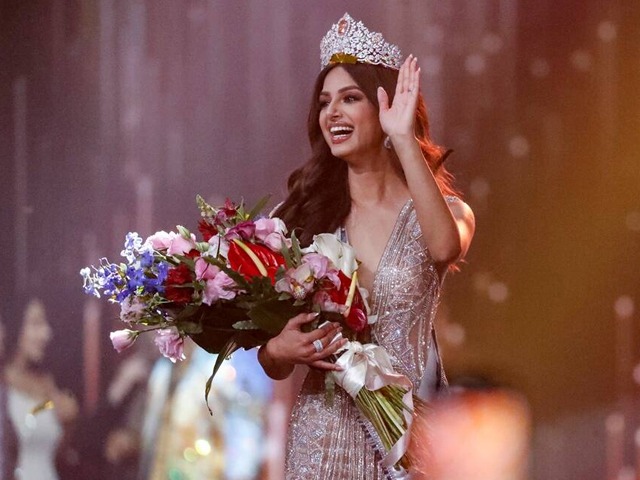 Miss Universe Harnaaj kaur sandhu